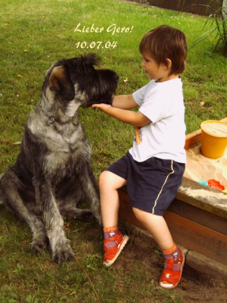 Sandkastenliebe Isabell und Gero